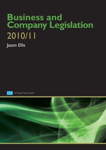 Business and Company Legislation 2010/2011