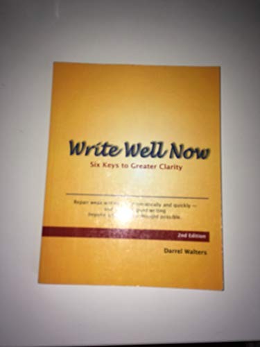 Write Well Now