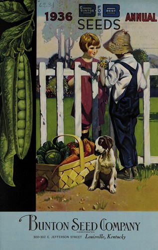 1936 annual of Bunton for best seeds