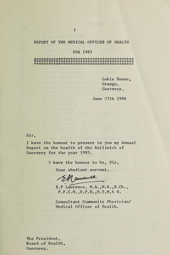 [Report 1985]
