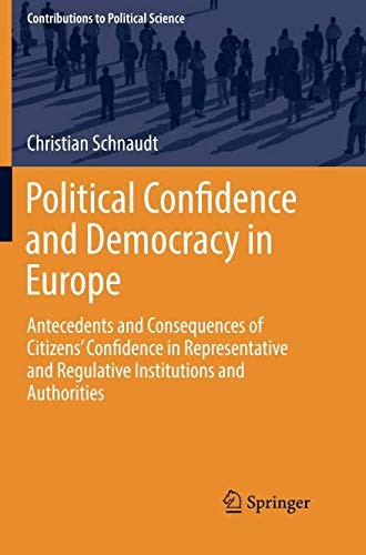 Political Confidence and Democracy in Europe