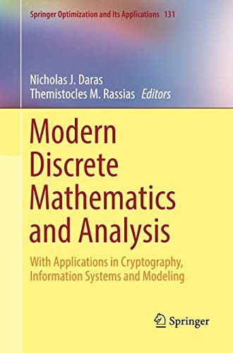 Modern Discrete Mathematics and Analysis