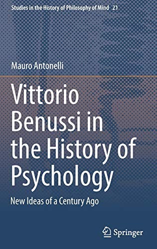 Vittorio Benussi in the History of Psychology