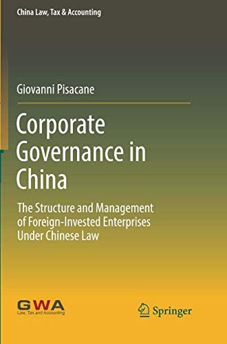 Corporate Governance in China