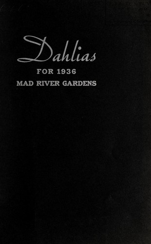Dahlias for 1936