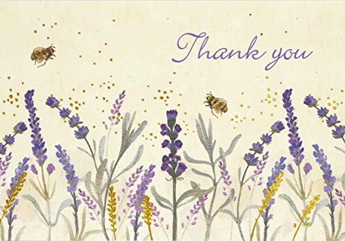 Lavender & Honey Thank You Notes