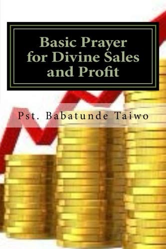 Basic Prayer for Divine Sales and Profit