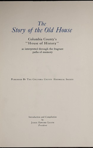 The story of the Old House