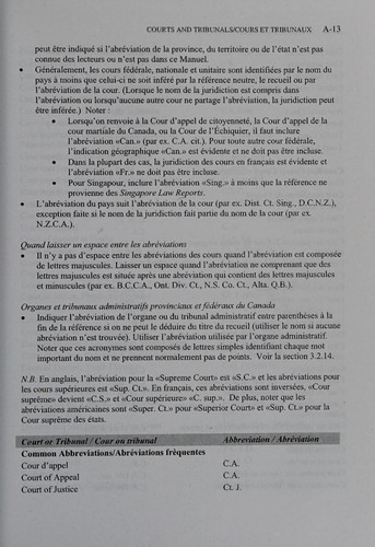Canadian Guide to Uniform Legal Citation (Hard Cover 6th Edition) (Canadian Guide to Uniform Legal Citation)