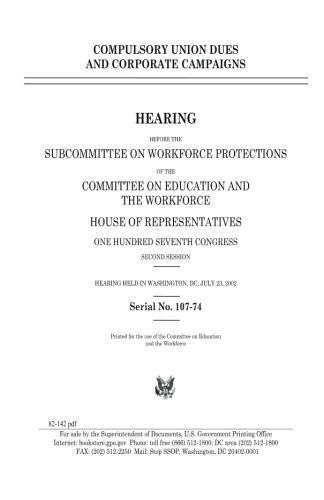 Compulsory union dues and corporate campaigns
