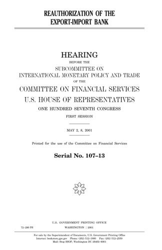 Reauthorization of the Export-Import Bank