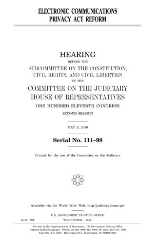 Electronic Communications Privacy Act reform