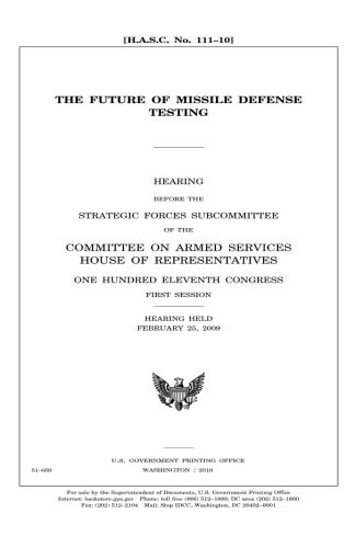 The future of missile defense testing