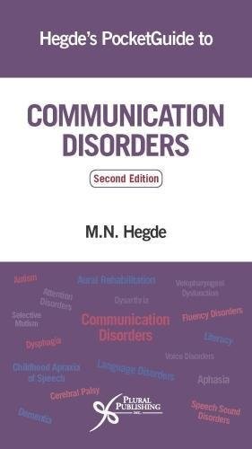 Hegde's PocketGuide to Communication Disorders, Second Edition