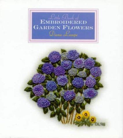 Little book of embroidered garden flowers