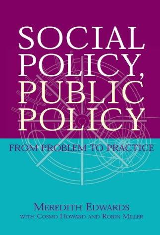 Social policy, public policy