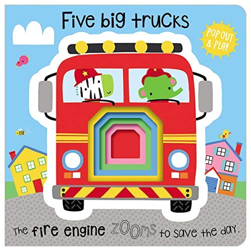 Pop-Out and Play Five Big Trucks