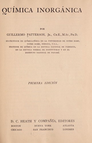 Química inorgánica