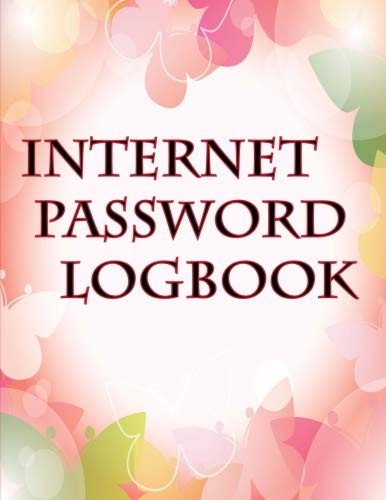 Internet Password Logbook