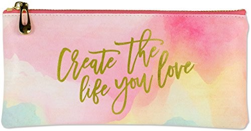 Watercolor Sunset Pencil Pouch