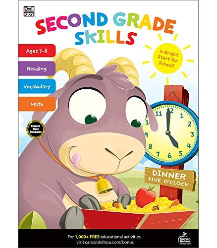 Carson Dellosa - Second Grade Skills Workbook for 2nd Grade, 320 Pages