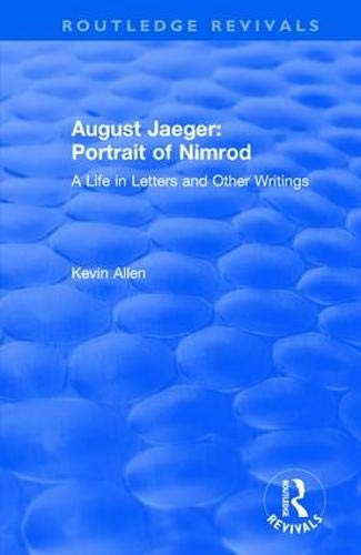 August Jaeger : Portrait of Nimrod