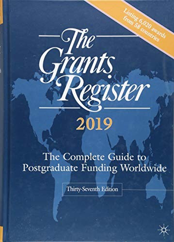 The Grants Register 2019
