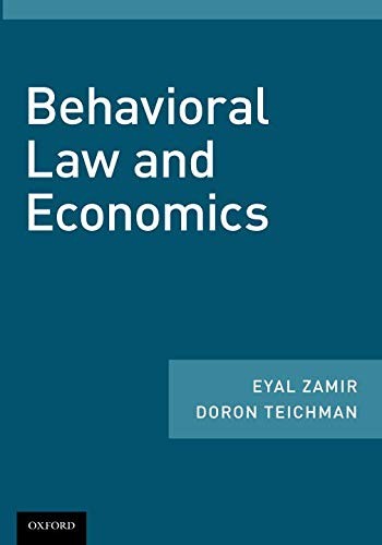 Behavioral Law and Economics