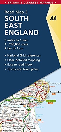 South East England Road Map