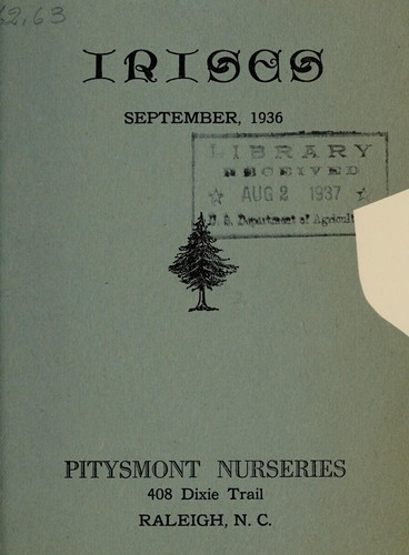 Irises, September, 1936