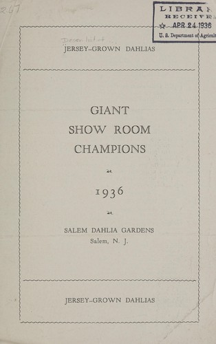 Giant show room champions, 1936