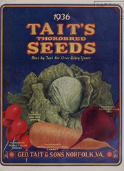 Tait's thorobred seeds, best by test for over sixty years