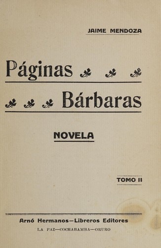 Páginas bárbaras