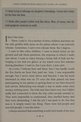 Confessions of a scary mommy