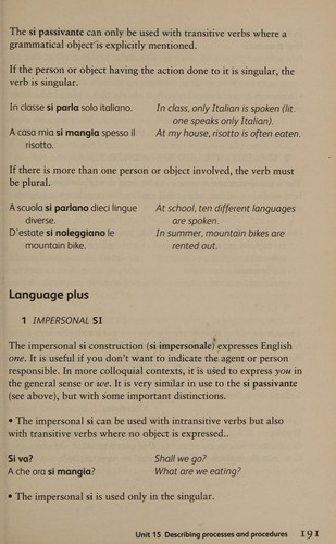 Italian grammar you really need to know