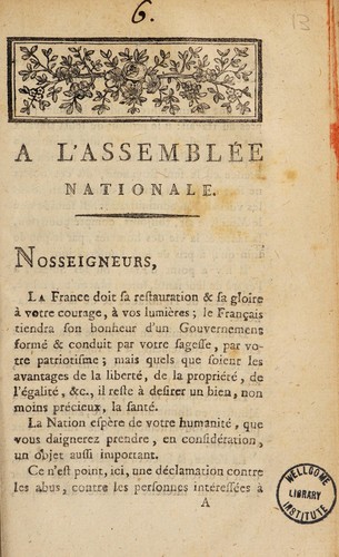 Á l'Assemblée Nationale