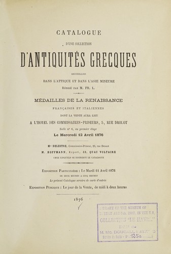 Antiquités grecques