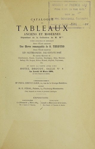 Tableaux anciens et modernes