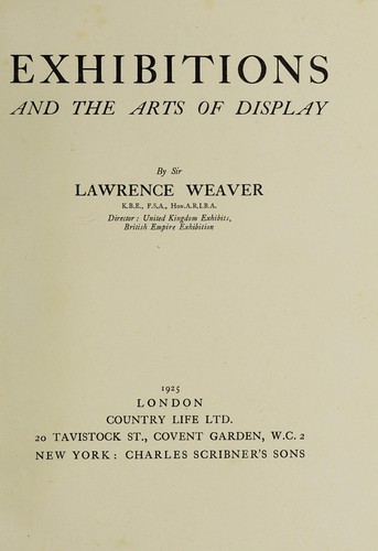 Exhibitions and the arts of display