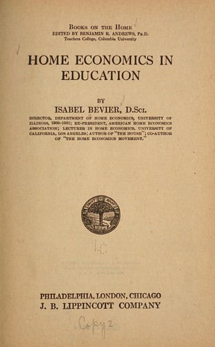 Home economics in education
