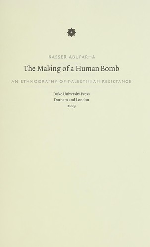 The making of a human bomb