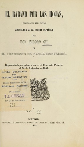 El rabano por las hojas