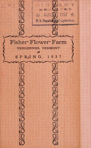 Fisher Flower Farm, spring 1937