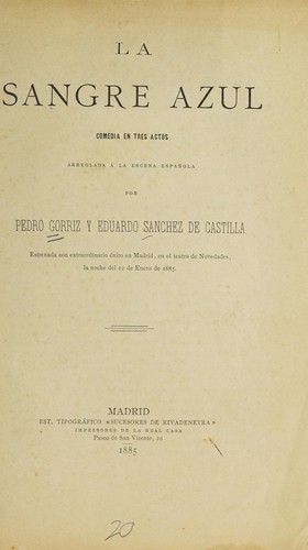 La sangre azul