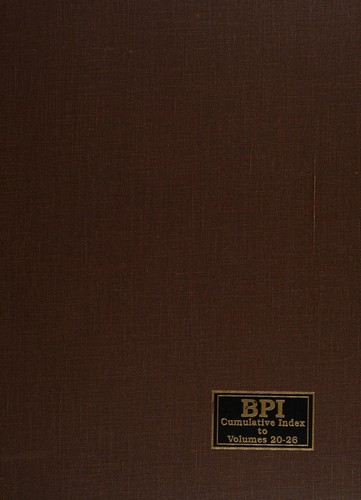 Bookman's Price Index