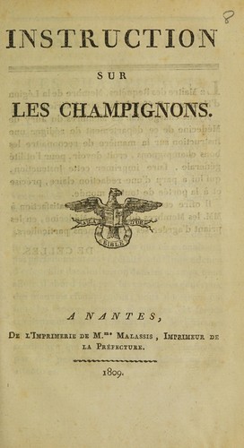 Instruction sur les champignons