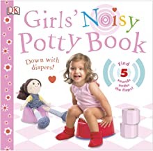 Girls' noisy potty book