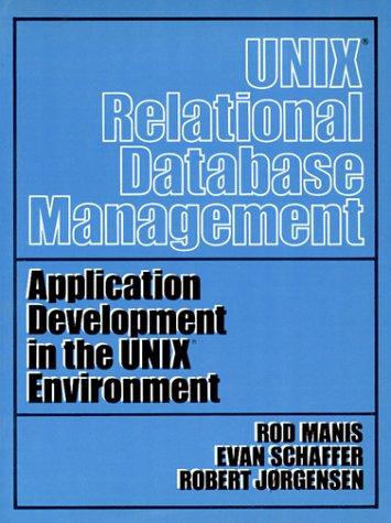 UNIX relational database management