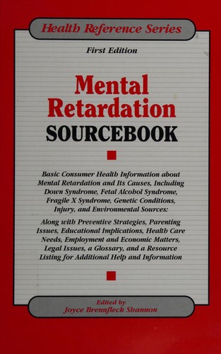 Mental retardation sourcebook