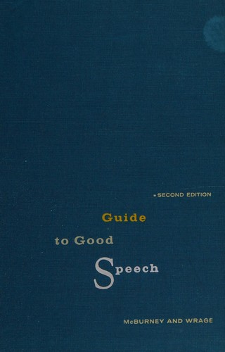 Guide to good speech